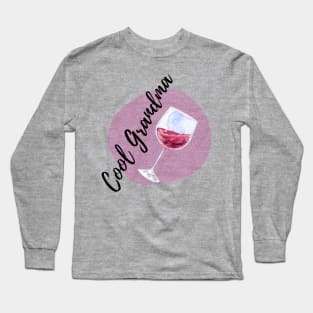 GRANDMA LOVES WINE Long Sleeve T-Shirt